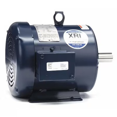 Marathon 182Ttfbd6002 Three-Phase General Purpose Motor, 3 Hp, 182T Frame,