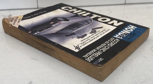 Manual de reparación de Chilton Honda Accord/Civic/Prelude 1973-83 (8591) 30100 - Imagen 5 de 10