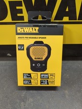 DEWALT Telecoms Jobsite Pro Wearable Speaker DWT1901148