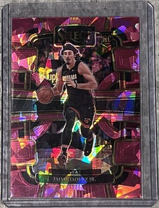 2023-24 Panini Select Jaime Jaquez Jr. Rookie #100 Concourse Pink Ice Prizm /99