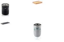 MANN-FILTER Inspektionspaket Filtersatz XL mit Wasserablassschraube M18x1.5 F08