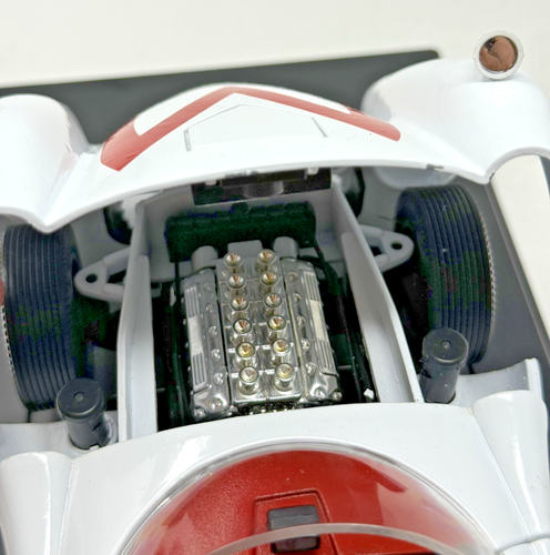 Speed Racer Mach 5 - 1:18 Die-Cast Car American Muscle ERTL Red Interior -Read - Picture 19 of 24