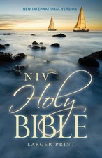 NIV, Holy Bible, Larger Print, Paperback - paperback Zondervan