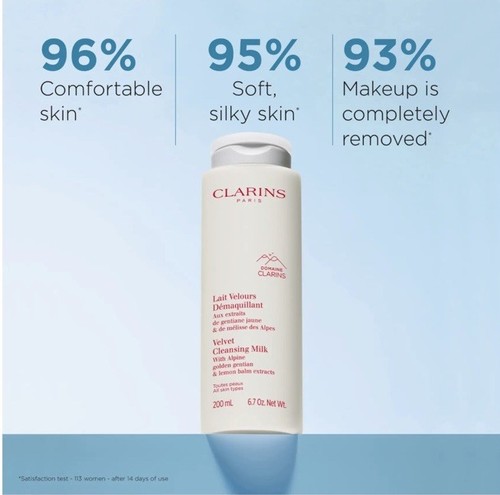 Clarins Anti-Pollution Velvet Cleansing Milk 400ml/13.4 oz NEW+SEALED - Picture 5 of 5