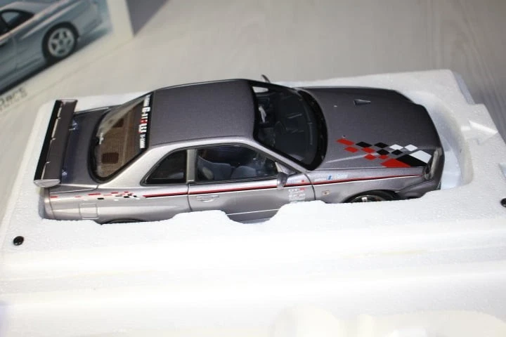 AUTOart 1/18 Millénium Nissan NISMO Skyline GT-R R34 S-Tune S1 77358 - Photo 4/4