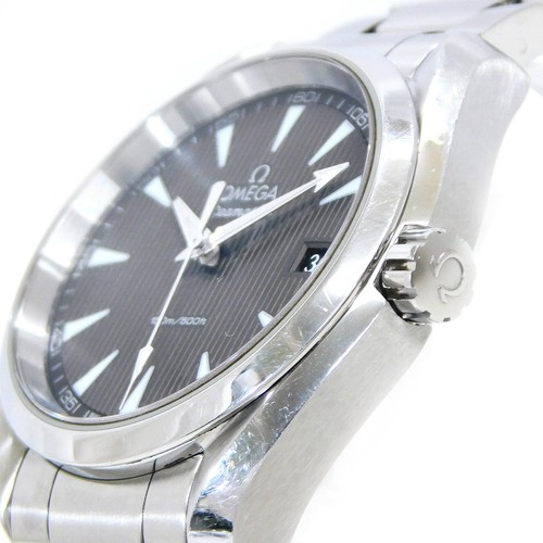 OMEGA SeamasterAquaterra 23110396006001 S.Steel Quartz Men's Watch #W640 - Picture 5 of 14