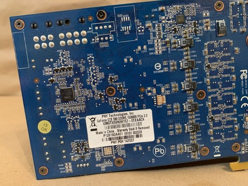 PNY Nvidia Geforce GTX 580 Enthusiast Edition 1536MB Video Graphics Card - Picture 8 of 9
