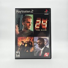 24 The Game (Playstation 2) CIB Complete Authentic Tested