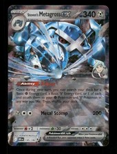 Pokemon SV10: Destined Rivals #145/182 Steven's Metagross ex