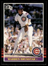 1985 Donruss #533 Warren Brusstar Chicago Cubs Baseball Card
