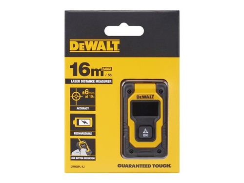  DEWALT Pocket Laser Distance Measure 16m Metric And Imperial DEWDW055PL - Picture 4 of 4
