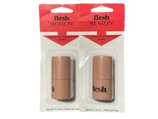 2 Pcs Flesh Beauty By Revlon, Firm Thickstick Stick Foundation 07 Birthday Cake