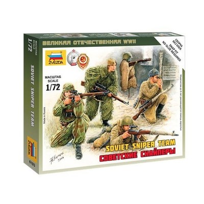 ZVEZDA ZV6193 1:72 Soviet Snipers
