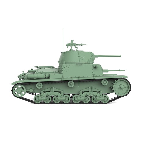 SSMODEL 1/200 1/220 Italy Fiat-Ansaldo M14/41 Medium Tank - Picture 3 of 4