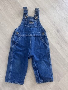 Vintage Oshkosh B’gosh Overalls Size 12 Months Paper Rag