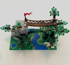 Vintage Lego Castle 6071 Forestmen's Crossing Set 100% Complete - Pre-Owned