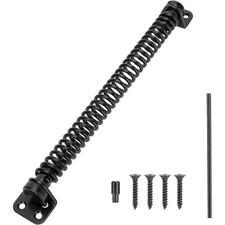 Self Closing Heavy Duty Gate Spring 11-1/2 Adjustable Tension Outdoor Metal Door