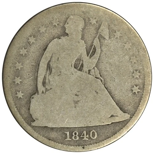 1840-P Seated Liberty Dollar — photo from the most recent tracked eBay sale