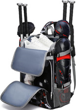 Baseball Softball Catchers Gear Bag for Helmet Chest Protector Leg Guards Cleats