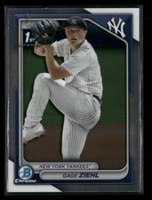 2024 Bowman Draft #BDC-10 Gage Ziehl New York Yankees