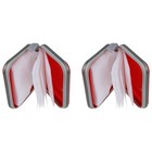 2X 40 Cd Dvd Disc Album Storage Carry Case Cover Wallet Sleeve Holder Bag3756