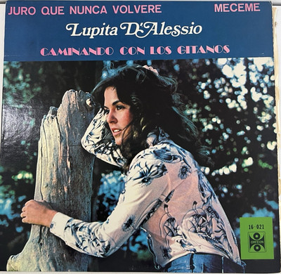 Lupita D'Alessio Caminando con los Gitanos Orfeon 12'' Black Vinyl LP 33RPM 16-0 