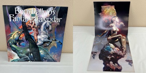 Boris Vallejo Fantasy Calendars From 1983-2009 Lot of 21 READ Vintage - Picture 15 of 23