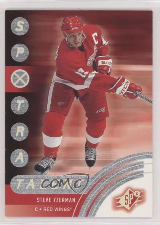 2001-02 SPx Steve Yzerman #85 HOF