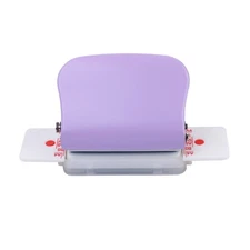 6 Hole Puncher, Leepesx Loose Leaf Paper Puncher for A4 A5 B5 Notebook Scrapbook