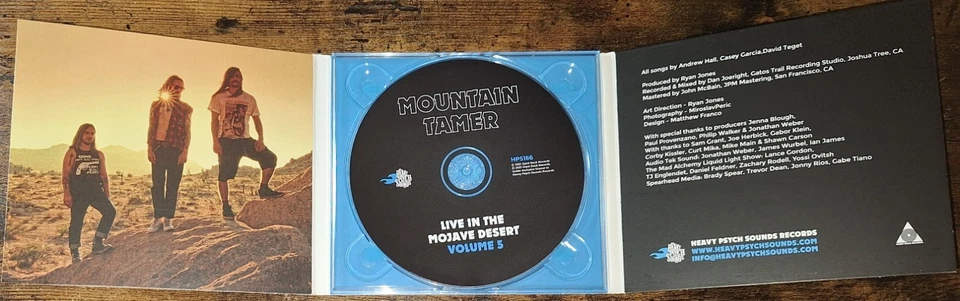 MOUNTAIN TAMER - LIVE IN THE MOJAVE DESERT Vol. 5 DigiPak  CD - Bild 2 von 3
