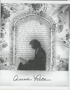 Anne Rice- Signed Bookplate