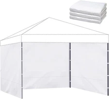 Carpa De Patio 10x10 Toldo Para Fiesta Exterior Playa Con 3 Paredes Laterales US