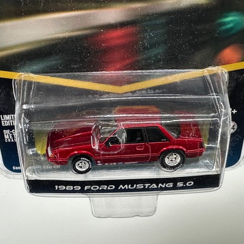 Greenlight Midnight Drags Die Cast 1989 Ford Mustang 5.0 Limited Edition 1/64 - Picture 2 of 4