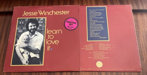 Jesse Winchester Learn to Love It 1974 PROMO LP - Classic C/W UNPLAYED VINYL - Imagen 1 de 6