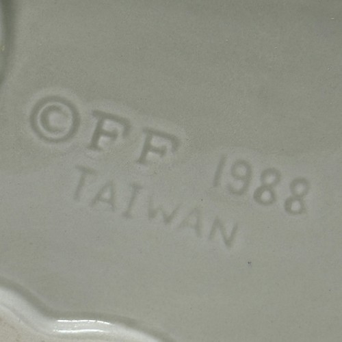 Fitz & Floyd 1988 Halloween 3-Arm Kerzenhalter Geistergeier Kürbis Katze Vintage - Bild 6 von 10