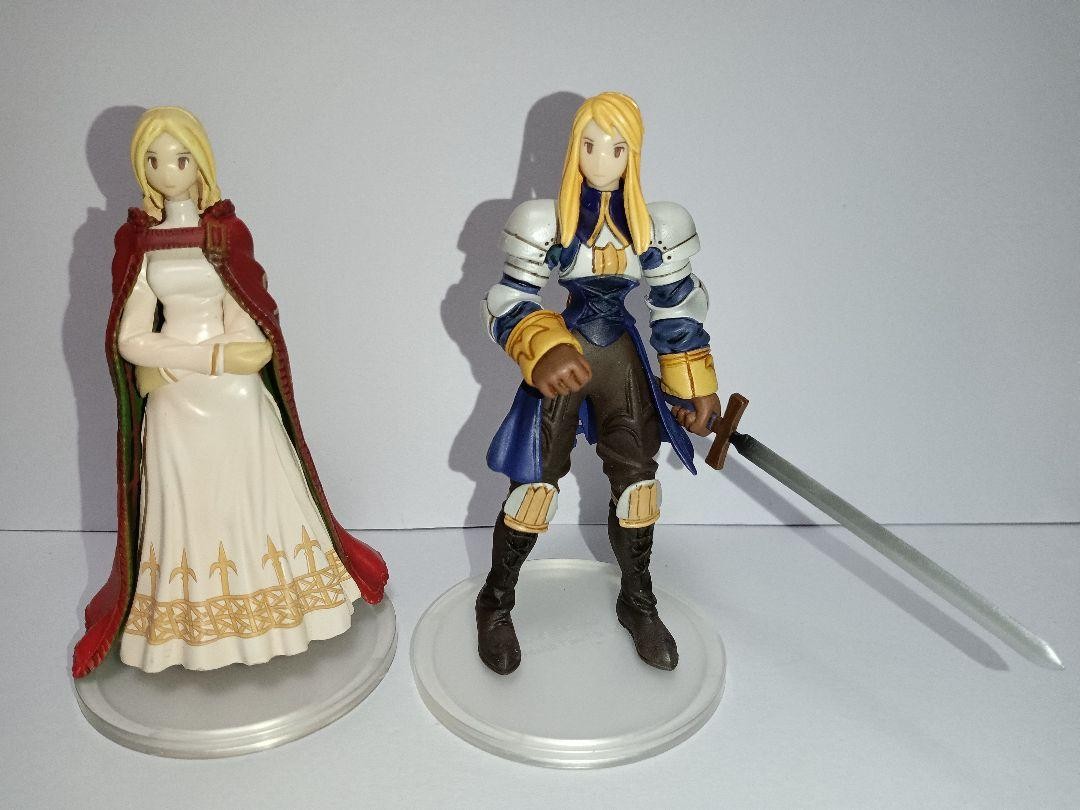 Final Fantasy Tactics Trading Arts Figure Set 5 Types Rare
