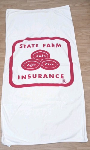 STATE FARM INSURANCE Beach Towel 100% Cotton - Picture 6 of 12