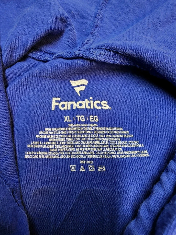 GOLDEN STATE WARRIORS HOODIE XL 2022 FINALS NATIONAL CHAMPIONS BOLD BACK PRINT - Image 2 of 4