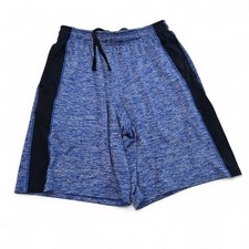 Under Armour Shorts Mens S Blue with Black Accents Loose Athletic Gym UA