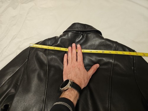 Wilson’s Leather Pele Studio Black Coat Thinsulate Insulation Size L Soft 1986 - Picture 14 of 14