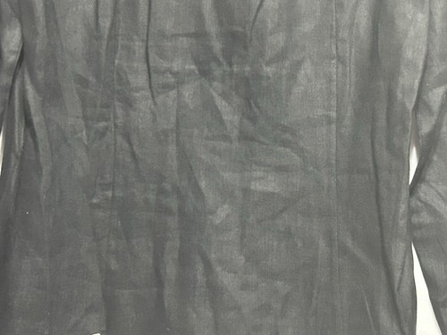 Lafayette 148 New York Bluse mit Knopfleiste und weißem Saum bestickt schwarz  - Bild 8 von 14