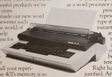 Olivetti Typewriter Magazine Ad Picture Advertisement Display Vtg Wall Art