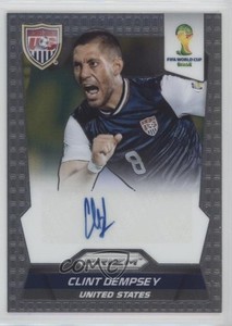 2014 Panini Prizm World Cup Signatures Clint Dempsey #S-CD Auto