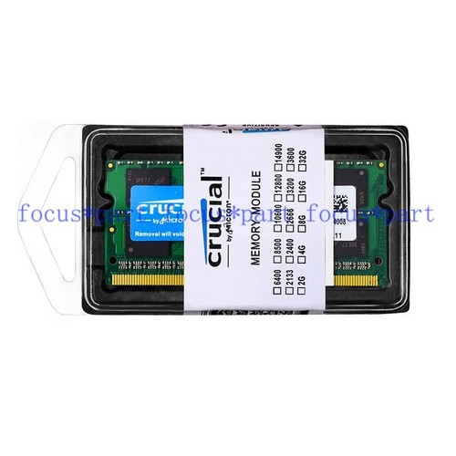 Crucial 4GB 8GB DDR3L 1333 1600 1866MHz 204-Pin 1.35V SO-DIMM Laptop Memory - Picture 19 of 20