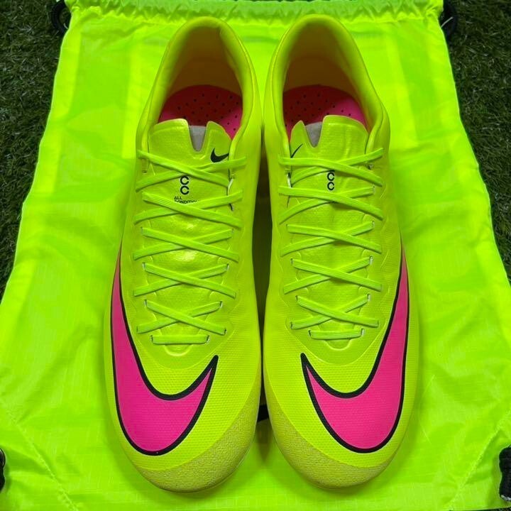 Nike Mercurial Vapor X HG-V ACC Soccer Cleats - Size 27 cm