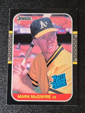 1987 87 Donruss Baseball Mark McGwire Rookie RC #46 Oakland Athletics EX++NM A's