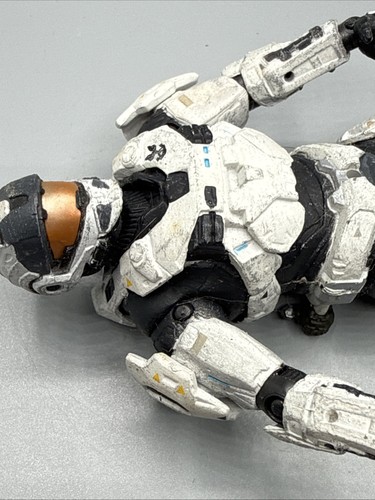 McFarlane Toys Halo Reach White Spartan 5 Inch Actionfigur ~ unvollständig - Bild 7 von 12