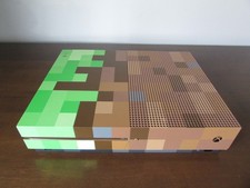 MICROSOFT  XBOX ONE S 1TB MINECRAFT EDITION - CONSOLE ONLY - FULLY WORKIING
