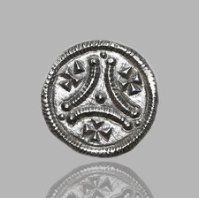 ŚREDNIOWIECZNE WĘGRY. Stephen II, 1116-1131, srebrny denar, rzadki