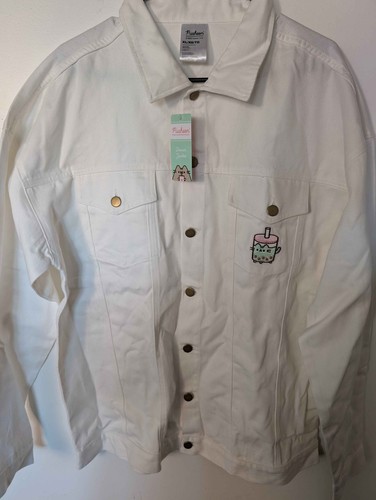 Pusheen Denim Jacket - Boba Pusheen - New with Tags - Size XL - Picture 1 of 7